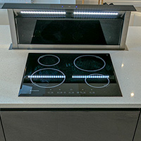 Extractor hood in use image